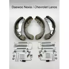 Колодки тормозные задние на Daewoo Nexia, Chevrolet Lanos с установочным комплектом