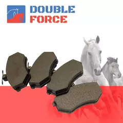 Колодки тормозные Double Force DFP3472 Задние