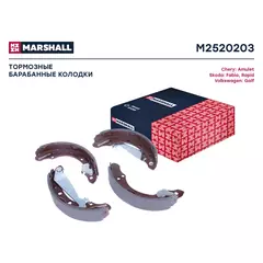 Колодки тормозные MARSHALL M2520203 Задние