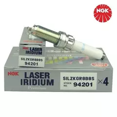 Свеча зажигания иридий, 1 шт. NGK Laser Iridium SILZKGR8B8S (94201) для BMW F20, F45, F34, F36, F32, G30, G11, G12, X1 (F48), X2 (F39), X3 (G01), X4 (G02) / MINI Mini Clubman, Countryman