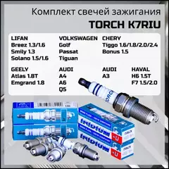 Свеча зажигания серия Iridium+U 1 шт. Renault Laguna Megane II Skoda Octavia II Superb Yeti