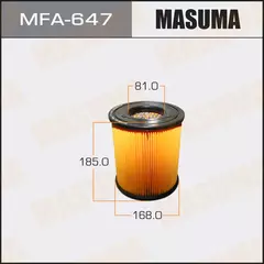 Фильтр воздушный Isuzu Elf 93-, Forward 99-; Mazda Titan 04-; Nissan Atlas 95- Masuma MFA-647