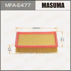 Воздушный фильтр "Masuma" MFA-E477 BMW 3-SERIES (E46), X3 (E83) A0069