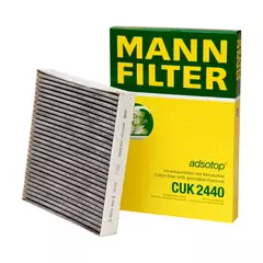 MANN CUK 2440 Фильтр салонный угольный FORD Focus / VOLVO: C30 C70 S40 V50