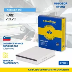 Фильтр салонный V40 II/V40 CROSS COUNTRY, C-MAX II/GRAND C-MAX, FOCUS III, FOCUS IV, KUGA II, TOURNE