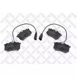 Колодки тормозные дисковые задние для Ауди А6 С6 2004-2008, Audi A6 C6 колодки тормозные дисковые задние STELLOX 274 002B-SX
