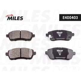Колодки тормозные передние (без датчика) (Смесь Low-Metallic) FORD FIESTA 08-/MAZDA 2 07- (TRW GDB3437) E400403