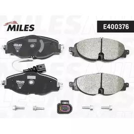 Колодки тормозные передние VW Tiguan New, Skoda Octavia A7 MILES арт. E400376