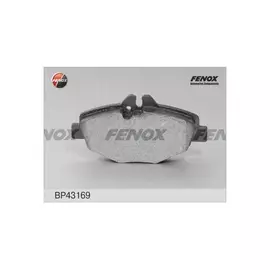 m/1340340/FENOX/Колодка тормозная (кт. 4 шт) дисковая Mercedes E Class W211, S211 Передние