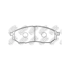 Колодки тормозные дисковые NISSAN PATHFINDER 2.5 2005 - RENAULT KOLEOS 2.5 2008 - NISSAN MURANO