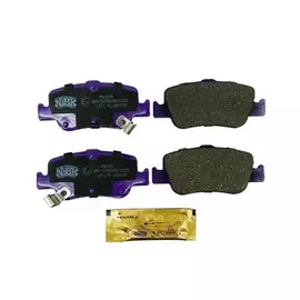 Колодки тормозные дисковые TOYOTA COROLLA 1.6 2007 - 2012 TOYOTA AURIS 1.6 2007 - 2012 TOYOTA CORO
