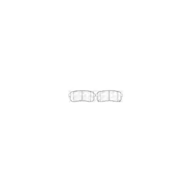 Колодки тормозные, задние HYUNDAI H-1/STAREX II (2007- )/ IX55 (2006- ), KIA CARNIVAL II (2006-2014)