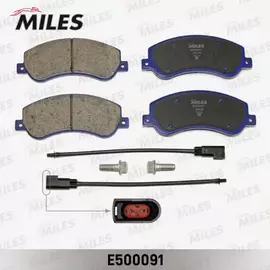 Колодки тормозные передние (с датчиком) (Смесь CERAMIC серия PRO) FORD TRANSIT 06- 330/350-Series (TRW GDB1724) E500091