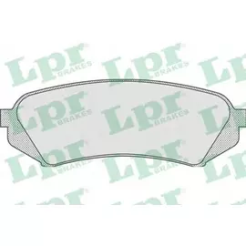 Колодки тормозные задние TOYOTA Land Cruiser 90 100 04 96- 116,2X44X15,2mm