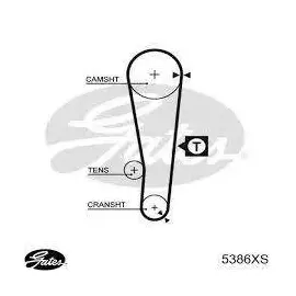 5386XS_ремень ГРМ 121x210 Toyota Carina E 1.8 16V 94 Avensis 1.6 1.8 16V 98