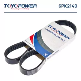 ремень TOYOPOWER поликлиновой 6PK2140 для а/м Kia Rio III (12-) 1.6i CVVT с A/C