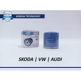 Фильтр масляный Skoda Fabia 14- , Kodiaq (1.4-1.5л) , Octavia (A7 до 1.6л) 13- , Rapid 15-, Volkswagen Polo Sedan 15- , Tiguan 16- BRAVE