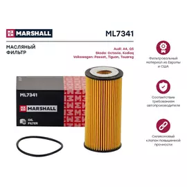 Фильтр масляный Audi A4 12- Skoda Octavia III 13- Kodiaq 17- VW Tiguan II 16- /кросс-номер MANN HU 6013 z /OEM 95811546600 95811556200