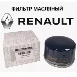 Фильтр масляный RENAULT: DUSTER, KANGOO, LAGUNA III, LOGAN, MEGANE II/III, SCENIC II/III 1.4i 8V/1.6i/1.5dCi (K7J/K7M/K4M/K9K) 03-
