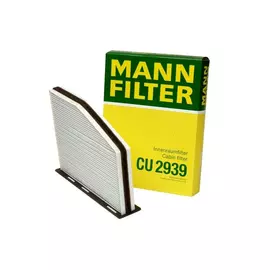 MANN CU 2939 Фильтр салона. VOLKSWAGEN: Tiguan Golf Jetta Passat, AUDI: A3 Q3 TT, SEAT: Alhambra Altea Leon Toledo, SKODA: Octavia Superb Yeti