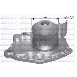Насос водяной KIA/MITSUBISHI/NISSAN/OPEL/RENAULT CLIO/ESPACE/LAGUNA/MASTER/MEGANE/TRAFIC/S40/V40 99- 1.8/1.9DTI/2.0