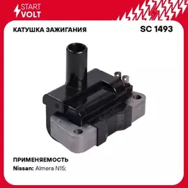 Катушка зажигания для а/м Nissan Almera N15 (95-) 1.4i/1.6i STARTVOLT SC 1493