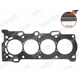 Прокладка головки блока TOYOTA COROLLA,WILL,WISH 1ZZFE 02-