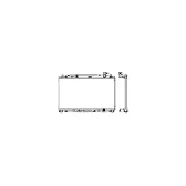 Радиатор TOYOTA CAMRY 2.4 2006 - 2011 TOYOTA VENZA 2.7 2008 - по наст. время