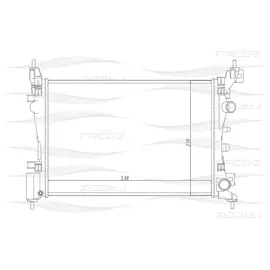 Радиатор FREE-Z KK0144 - FREE-Z арт. KK0144