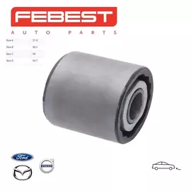 Сайлентблок переднего нижнего рычага задний FEBEST MZABMZ3BX для а/м Ford Focus II-III, Kuga II, C-Max II, Mazda 3 BK-BL, Volvo C30, S40 II, V50, без кронштейна.