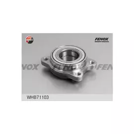 m/1337878/FENOX/Ступица Audi A4 00-04, 04-, A6 97-05, A8 97-00 в сборе с подшипником, передняя