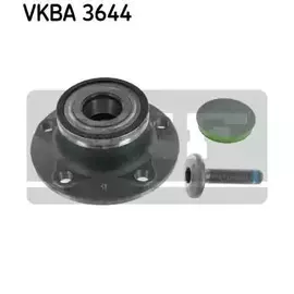 Ступица с подшипником (задняя) для Audi, VW: A3, Q3, Golf, Passat, Tiguan - SKF VKBA3644