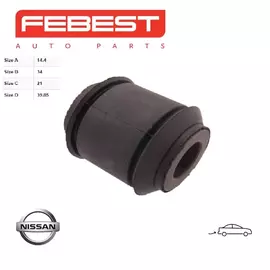 Сайлентблок задней поперечной тяги FEBEST NAB030 для а/м Nissan