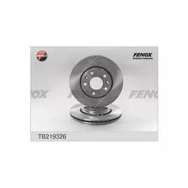 TB219326 диск тормозной передний! Renault Duster 1.5D 10>, Renault Megane 1.2-2.0/1.5D-1.9D 08>