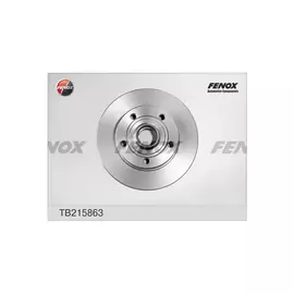 Диск тормозной Audi A4, A4 Avant 95-01, FENOX TB215863