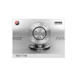 Диск тормозной Renault Clio 00-, Kangoo 01-07, Laguna 93-01, Megane 92-08, Scenic 99-09, Twingo 07-, FENOX TB217746