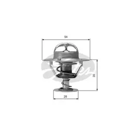 Термостат GATES TH04277 (7412-10083) 1953231 FORD NISSAN (77C) Gates