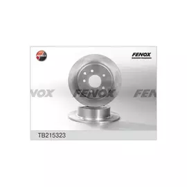 Диск тормозной Nissan Juke 10-, Qashqai 07-, FENOX TB215323