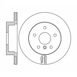 Диск тормозной задний BMW 5:F07/F10/F11 7:F02/F04 NIBK RN1761