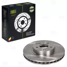 Диск тормозной для а/м Mercedes C (W204) (07-) / E (W212) (09-) передний d=322 TRIALLI DF 150111