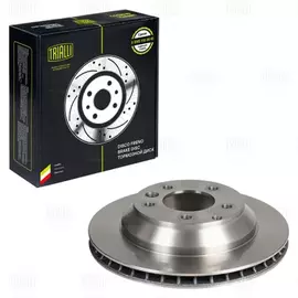 диск тормозной TRIALLI для а/м Audi Q7 (06-)/VW Touareg (02-)/Porsche Cayenne (02-) зад. d=330 DF 180117