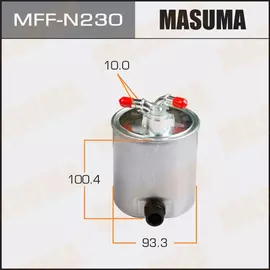 Фильтр топливный Nissan Qashqai (J10) 07-13, X-Trail (T31) 08-16 (M9R) Masuma