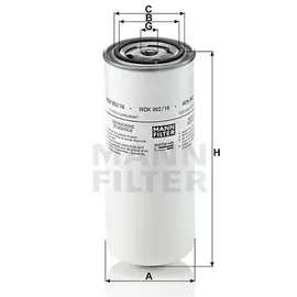 Топливный фильтр MANN-FILTER WDK962/16