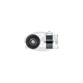 (7786-21439) Ролик приводного ремня Opel Astra F,G,H,Combo,Corsa C,Meriva,Signum,Tigra,Vectra C,Zafira,SAAB 9-3 1.4,1.6,1.8 16V 02.98-