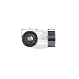 (7786-21514) Ролик приводного ремня Chevrolet Aveo,Kalos,Lacetti,Bubira,Rezzo,Daewoo Cielo,Espero,Kalos,Lacetti,Lanos,Nubira,Rezzo 1.2,1.4,1.5,1.6,1.8 16V 10.93-