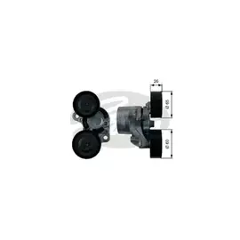 ролик натяжной ремня НО BMW F01/F10/F15/F18/F20/F21/F25/F30/F35/F80 1.6-3.0D 10>