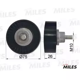 Ролик ремня приводного VAG 2.4-3.2 04- (INA 532051310) AG03091