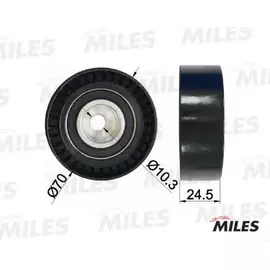 Ролик ремня приводного BMW M43/M50/M52/M54/VAG AMG/AMH/AMJ (INA 532000110) AG03027