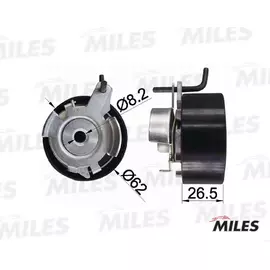 Ролик ремня ГРМ FORD FOCUS II/MONDEO/FUSION 1.4/1.6 AG02009 - MILES арт. AG02009