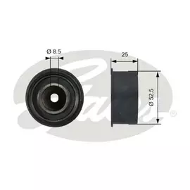 Ролик обводной ремня грм Gates T42076 - Gates арт. T42076